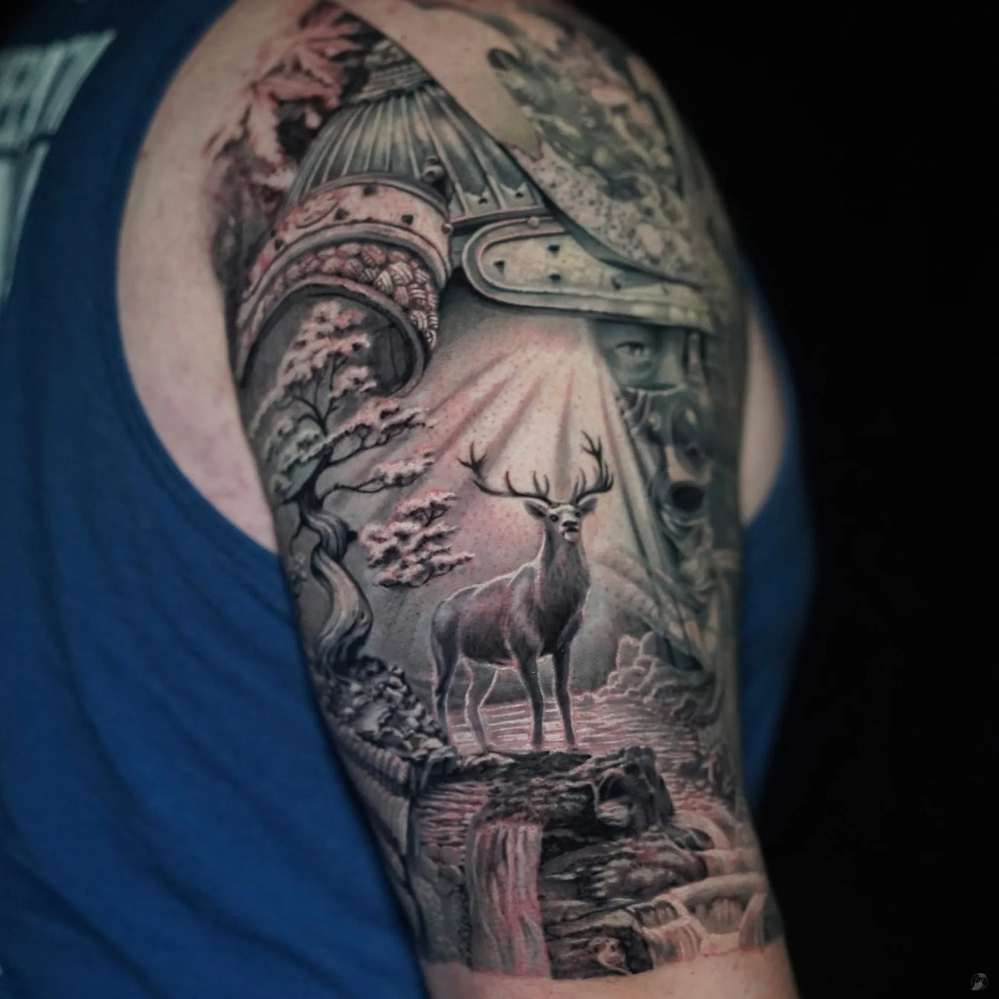 Samurai Half Sleeve
