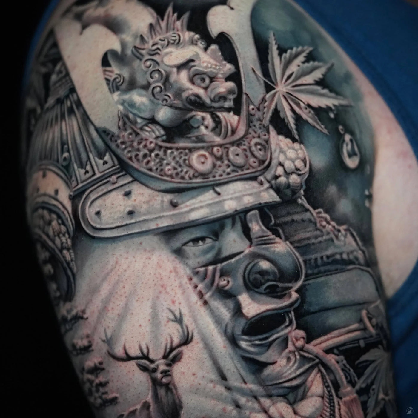Samurai Half Sleeve