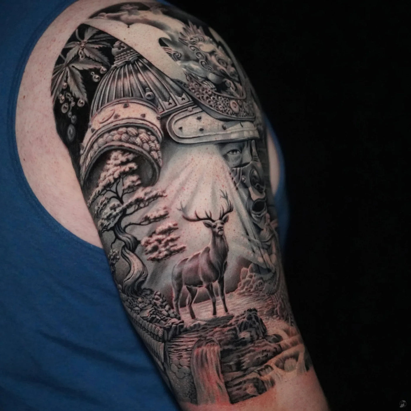 Samurai Half Sleeve