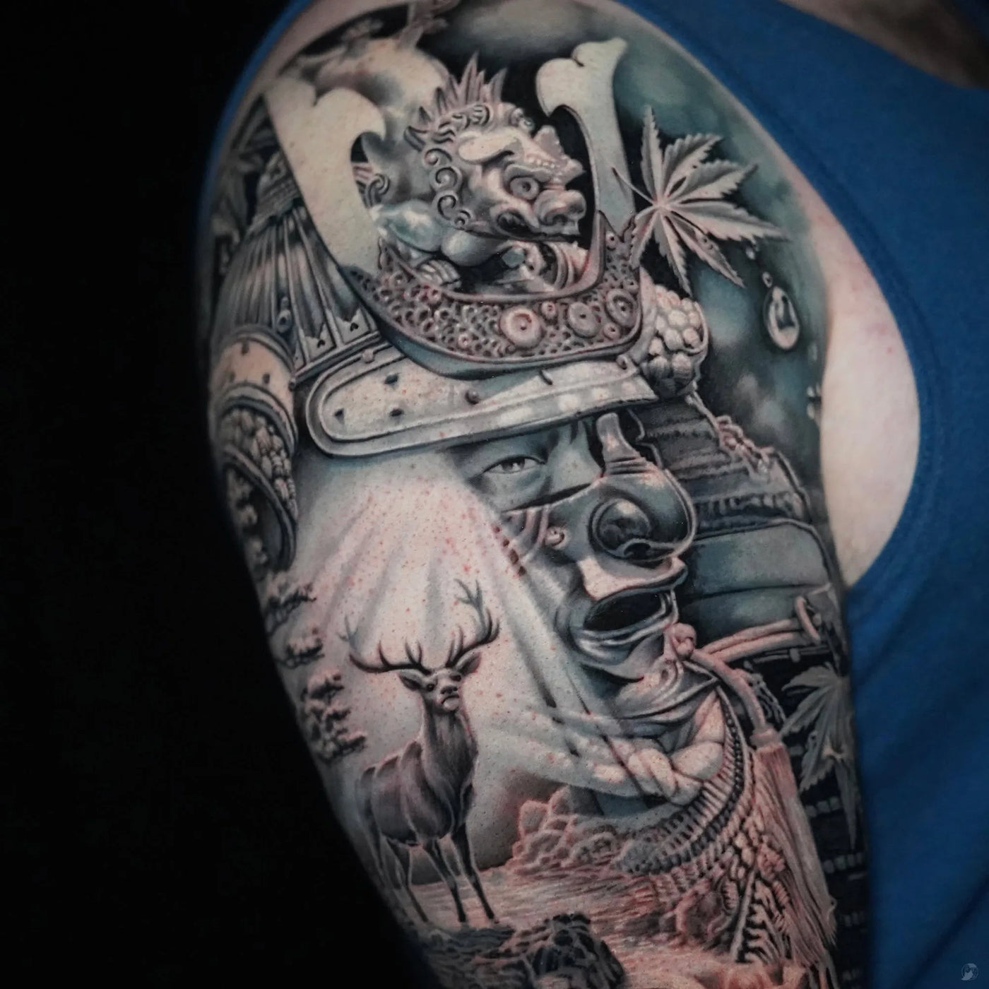 Samurai Half Sleeve
