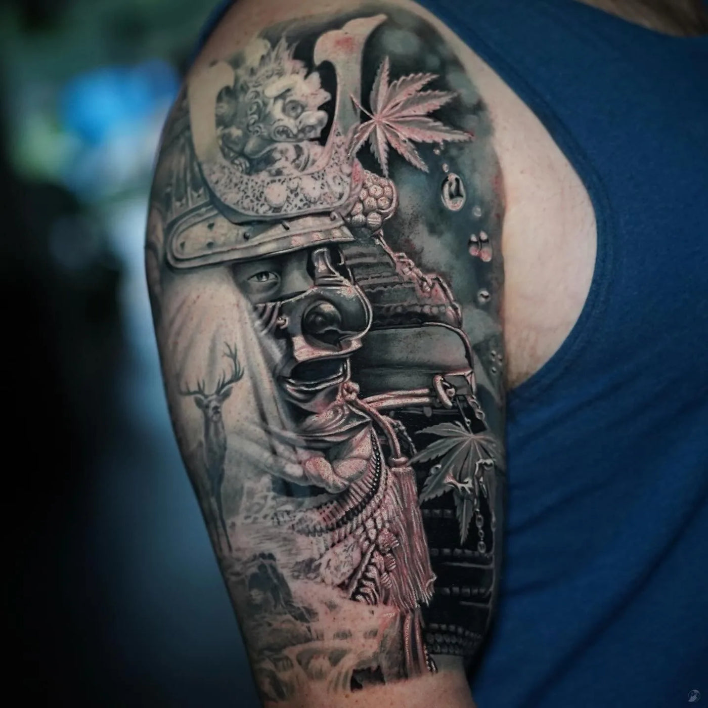 Samurai Half Sleeve