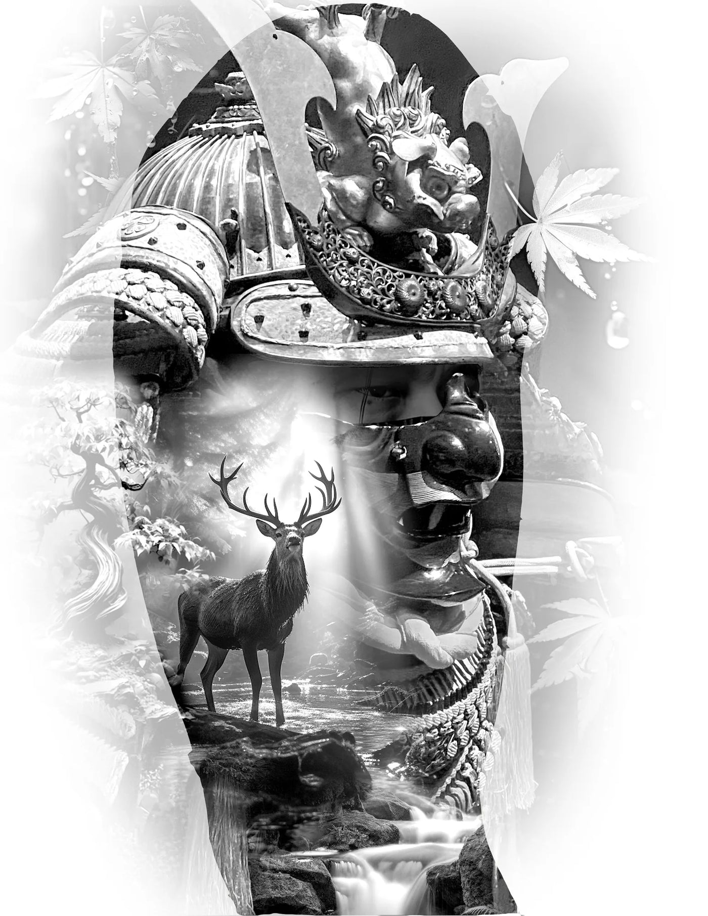 Samurai Half Sleeve