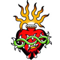 Heart flash design by Michel Parisay