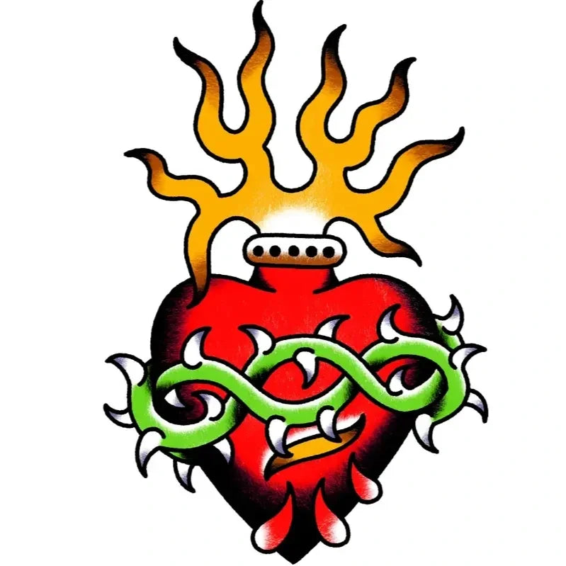 Heart flash design by Michel Parisay