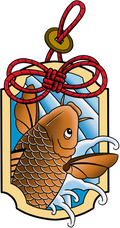 Koi Tag flash design by Brian Bennett