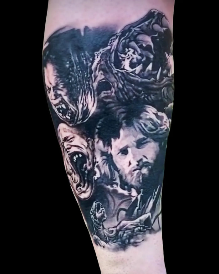 Horror Black & Gray