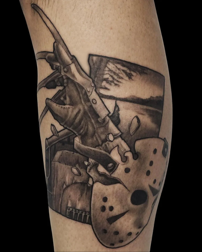 Horror Black & Gray