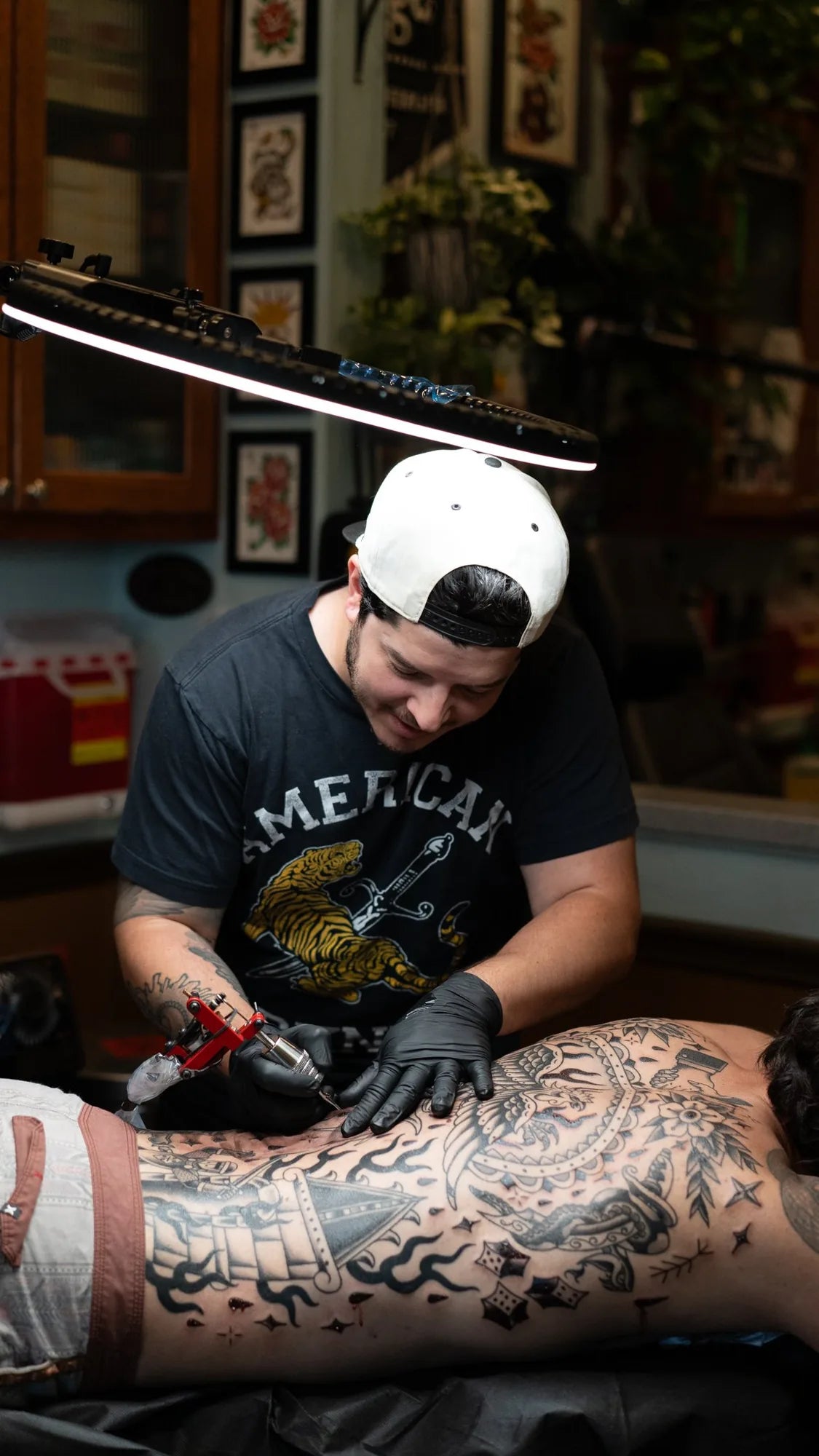American Traditional Backpiece