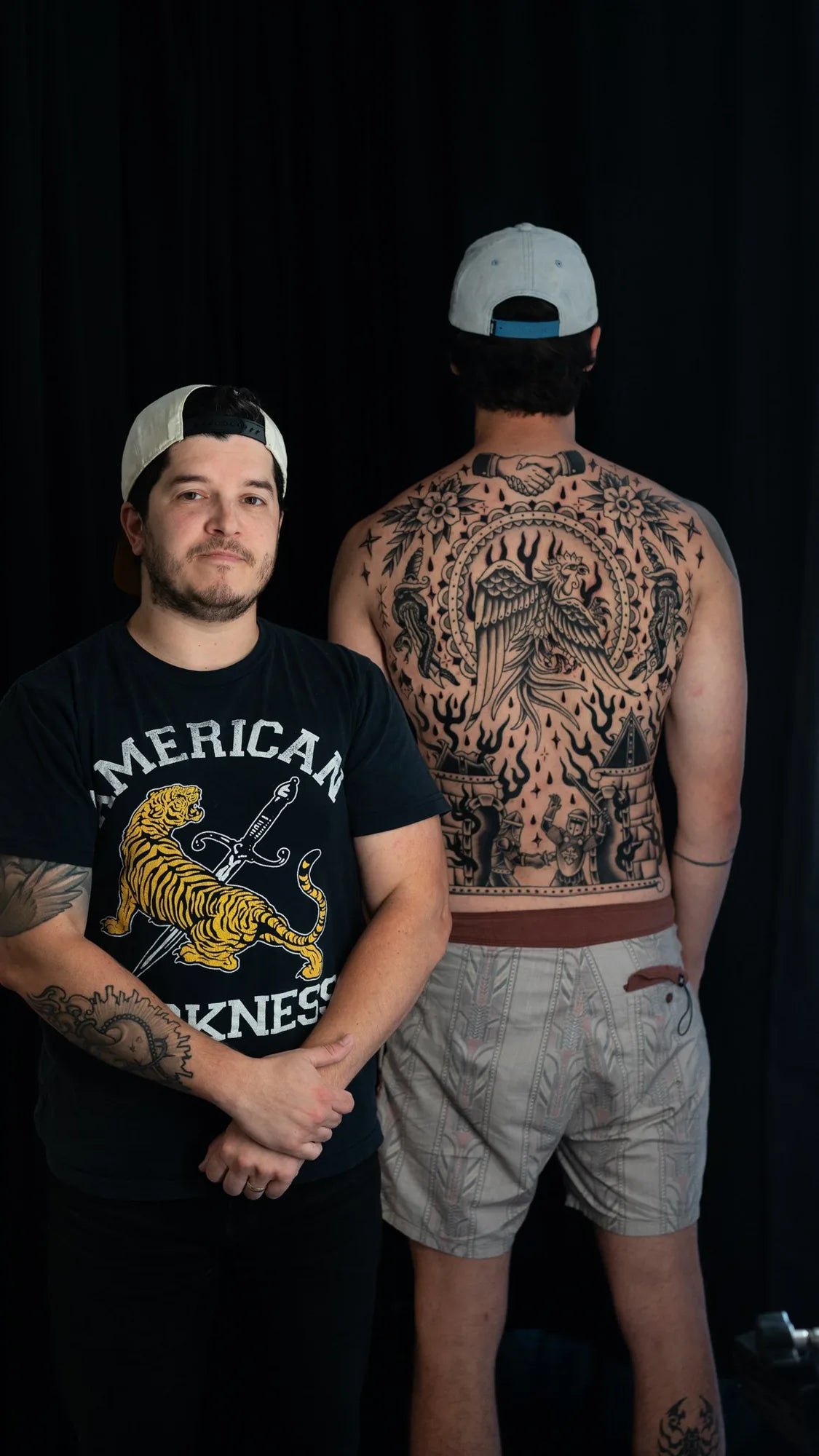 American Traditional Backpiece