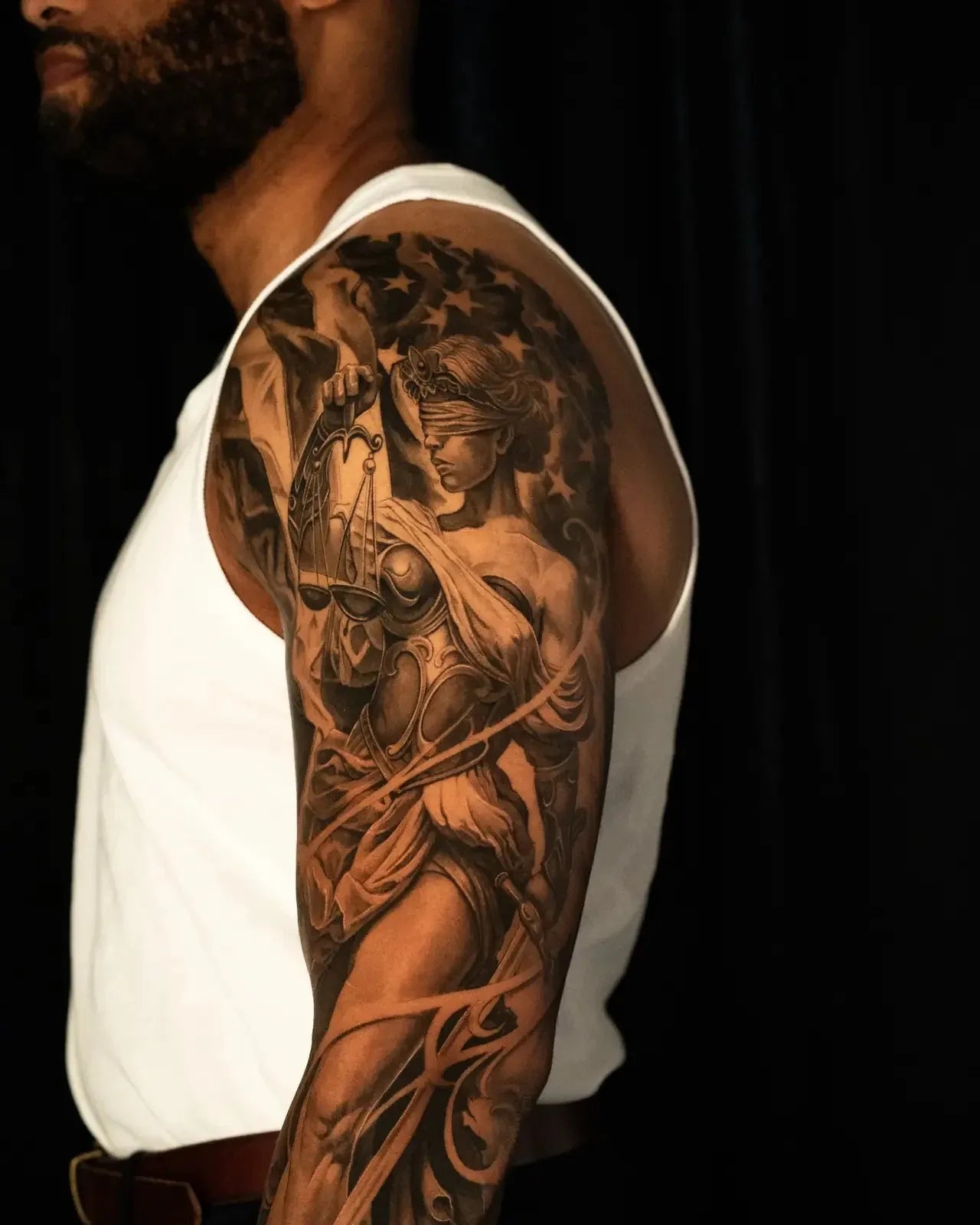 Lady Justice Sleeve