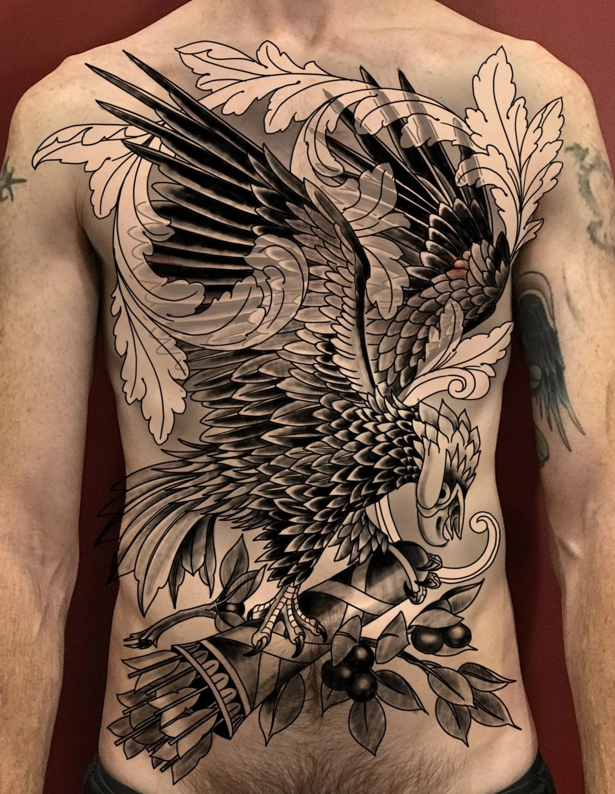 Eagle Emblem & Ghost Scrolls