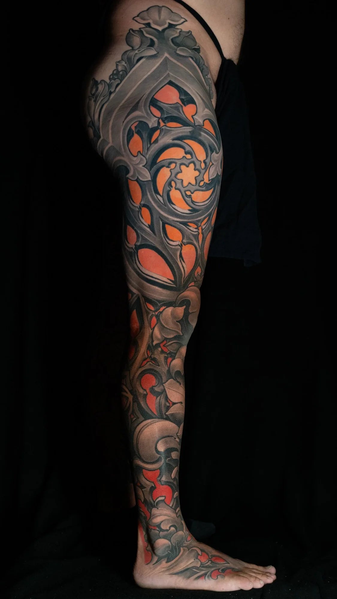 Gothic Ornamental Leg