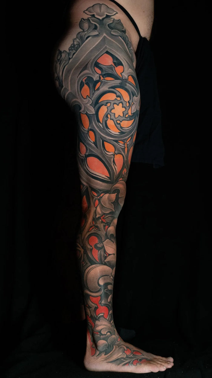 Gothic Ornamental Leg