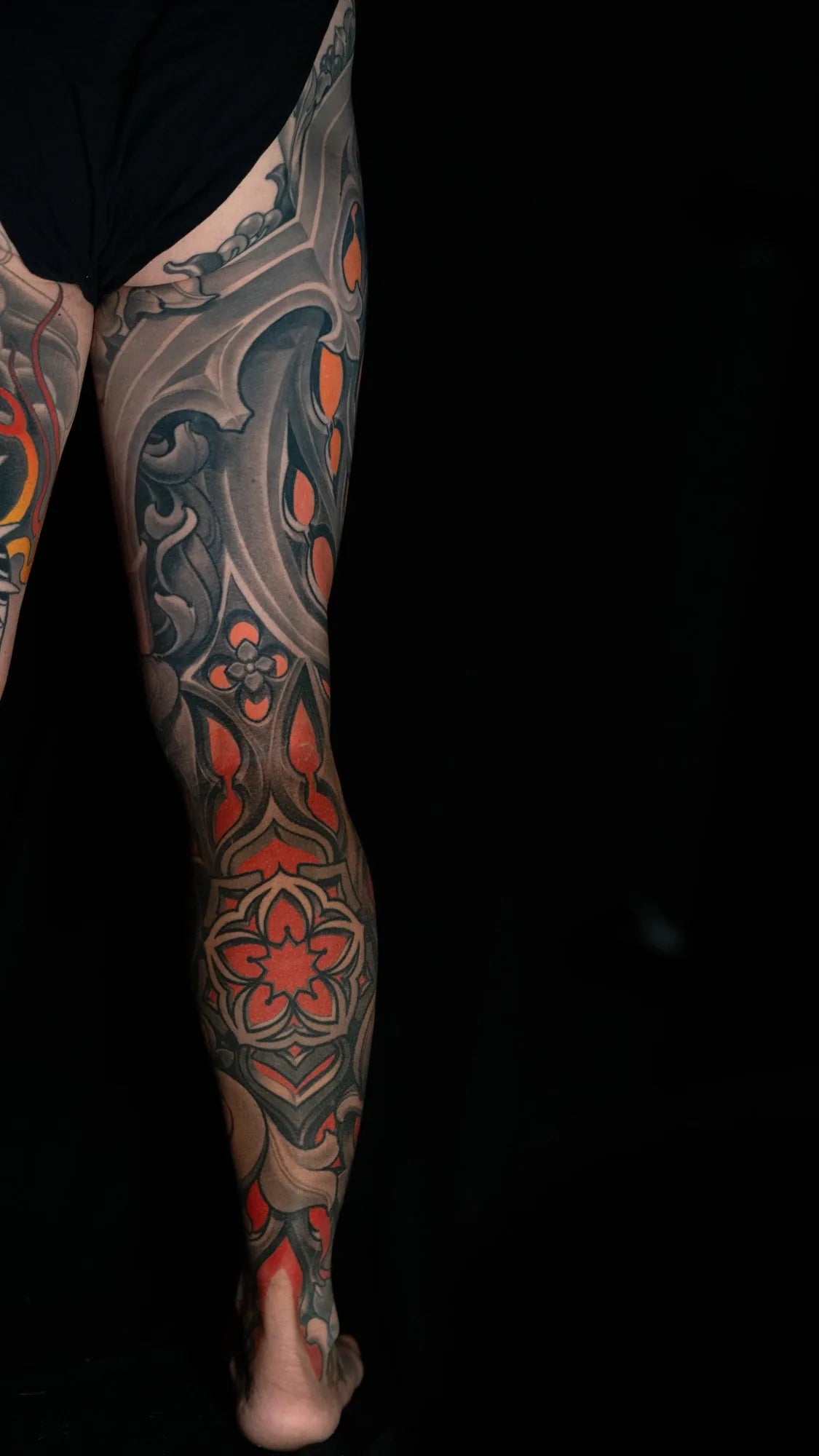 Gothic Ornamental Leg