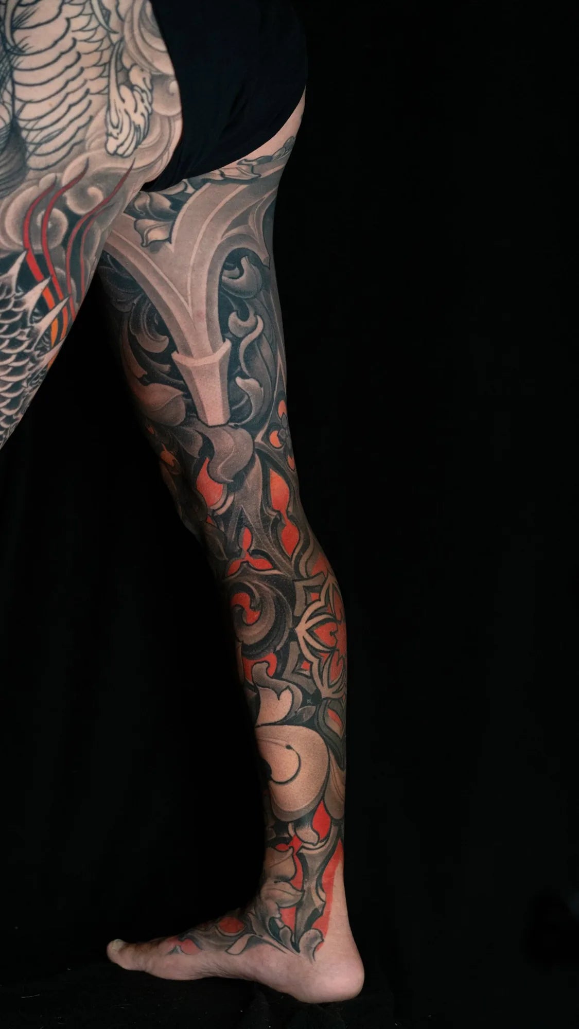 Gothic Ornamental Leg
