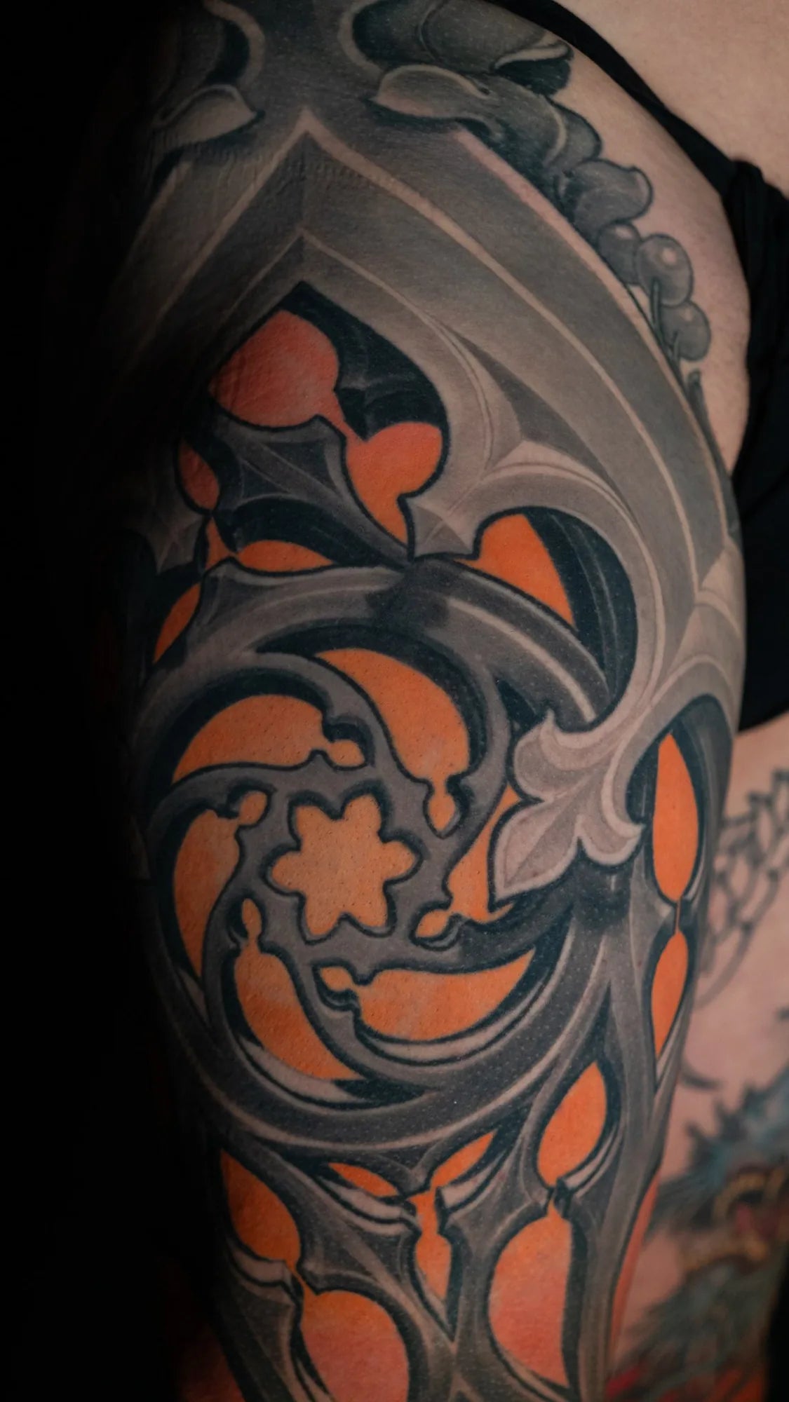 Gothic Ornamental Leg