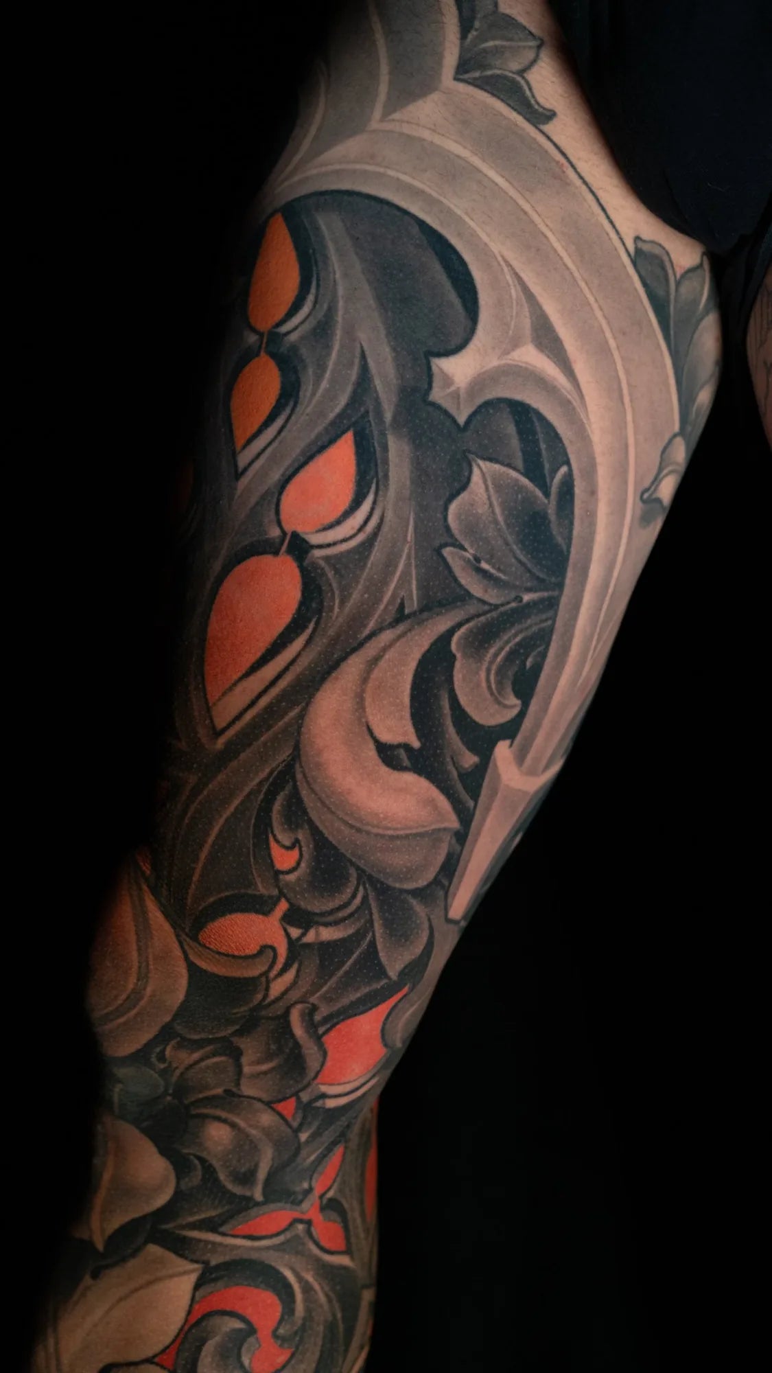 Gothic Ornamental Leg