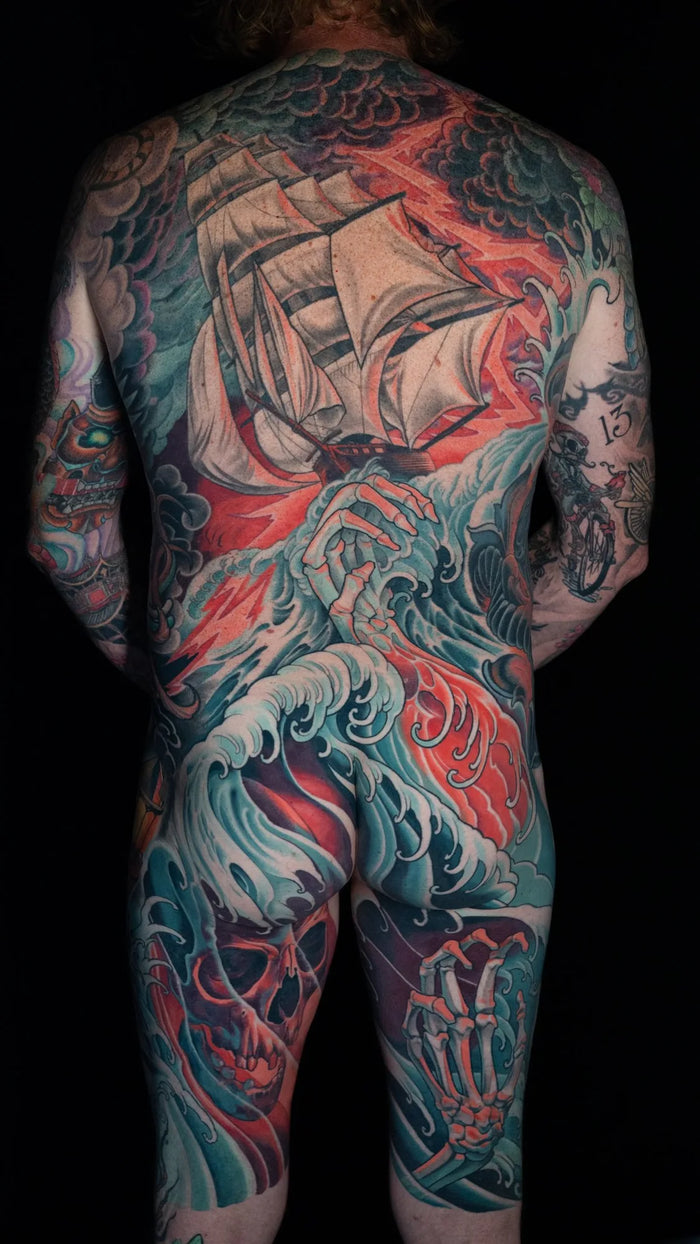 Rough Seas Body Suit