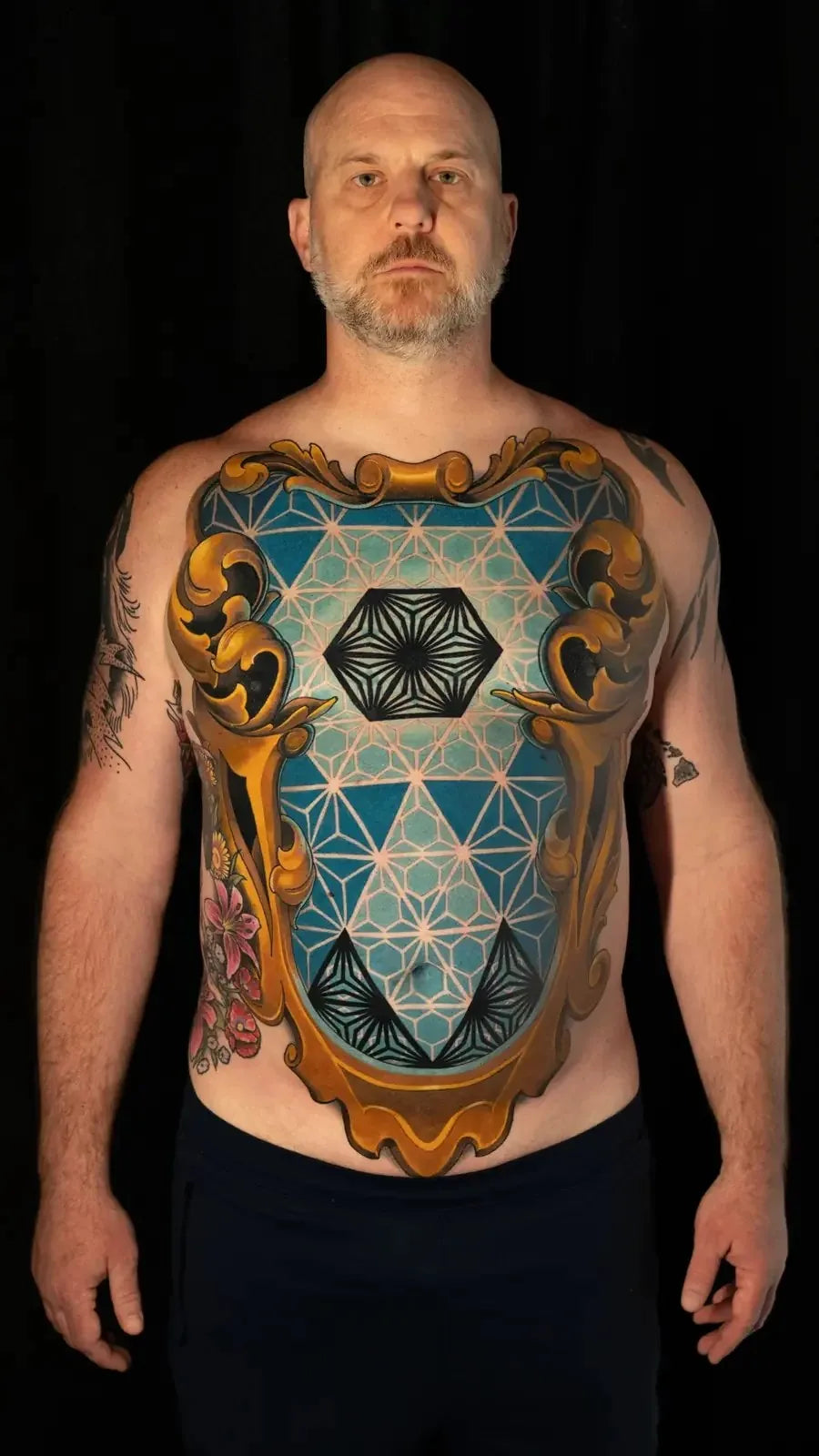 Scrollwork Kumiko Torso