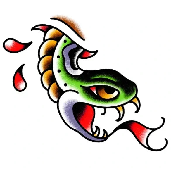 Snake flash design by Michel Parisay