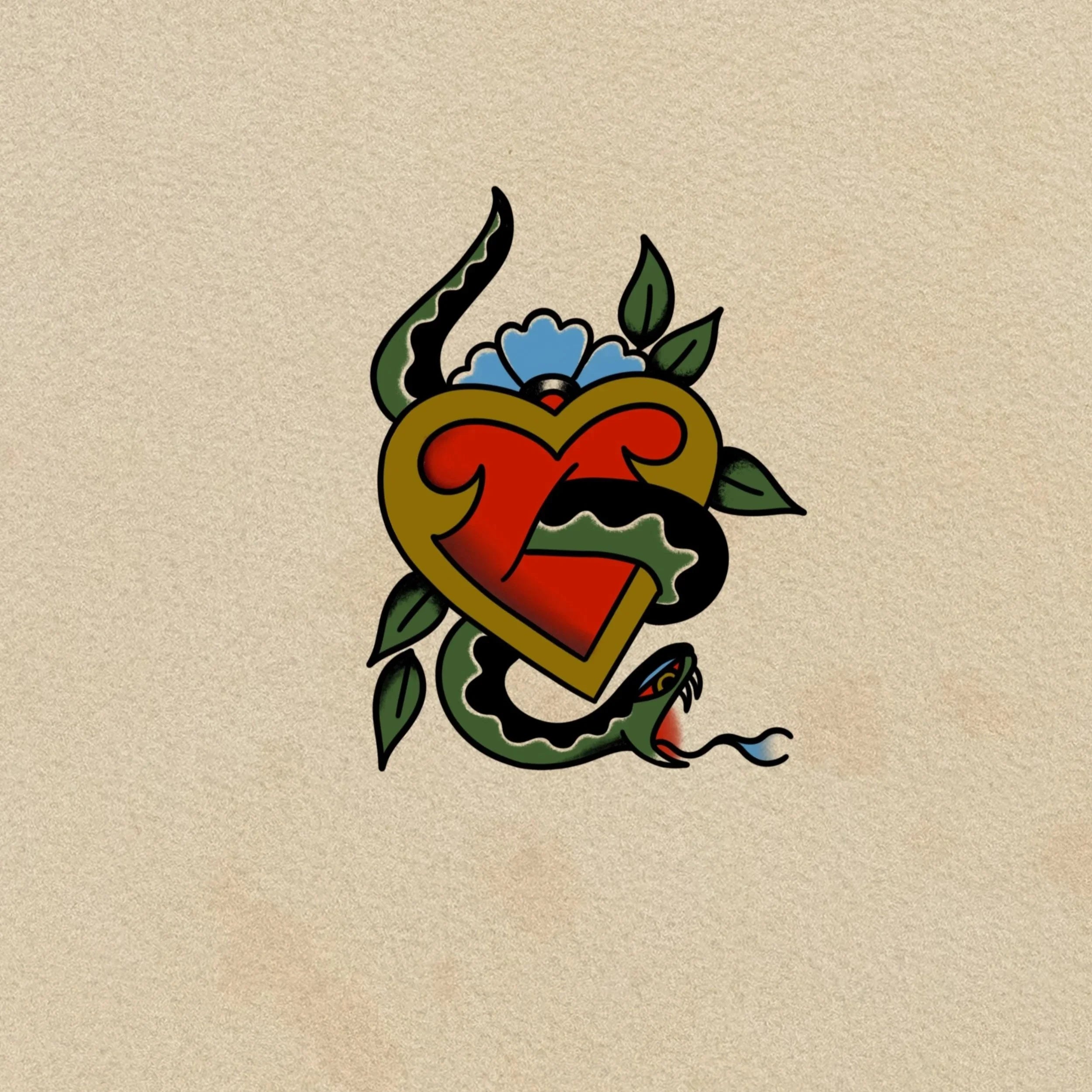 Snake flash design by Craig Brock