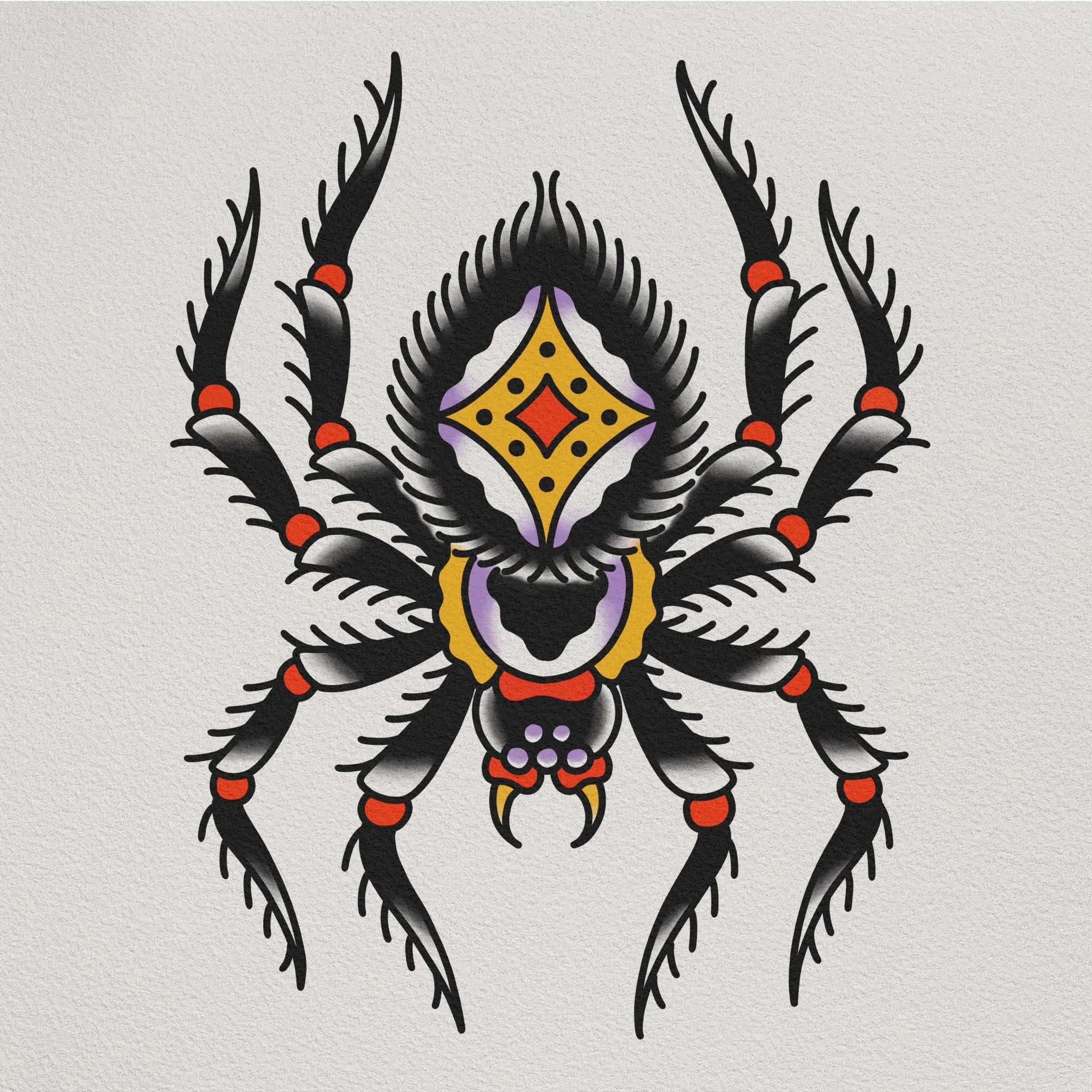 Spider flash design by Michel Parisay